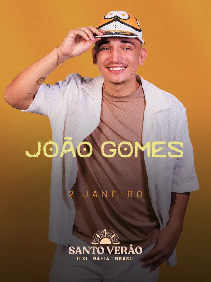 João Gomes — 02 jan 2027 · Santo Verão